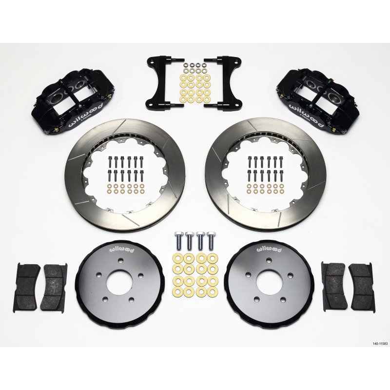 Wilwood Narrow Superlite 6R Front Hat Kit 13.06in Nissan 370Z/Fiti G37