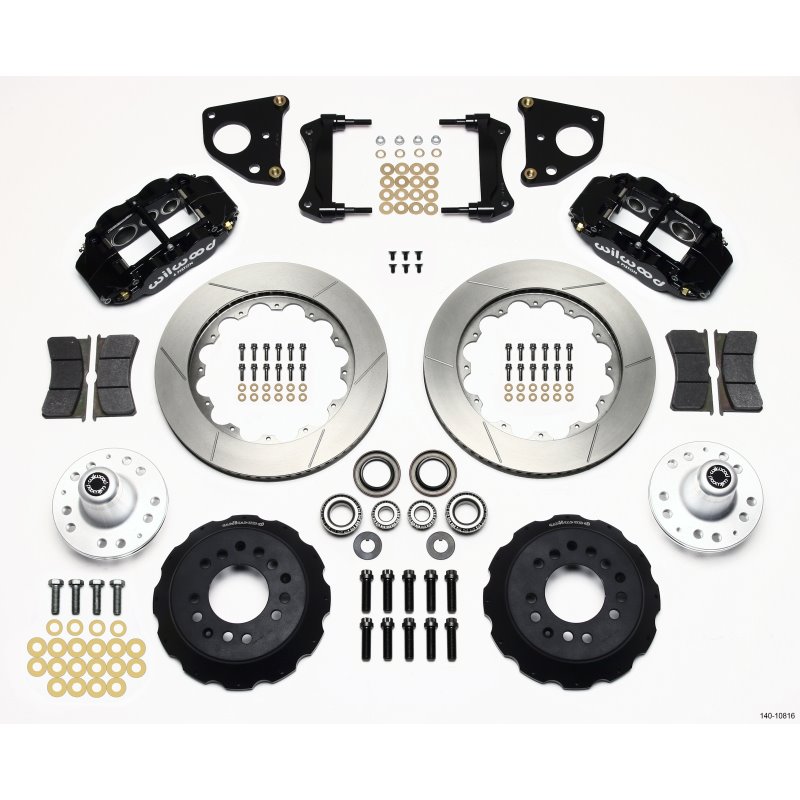 Wilwood Narrow Superlite 6R Front Hub Kit 14.00in 62-72 CDP B & E Body-Drum