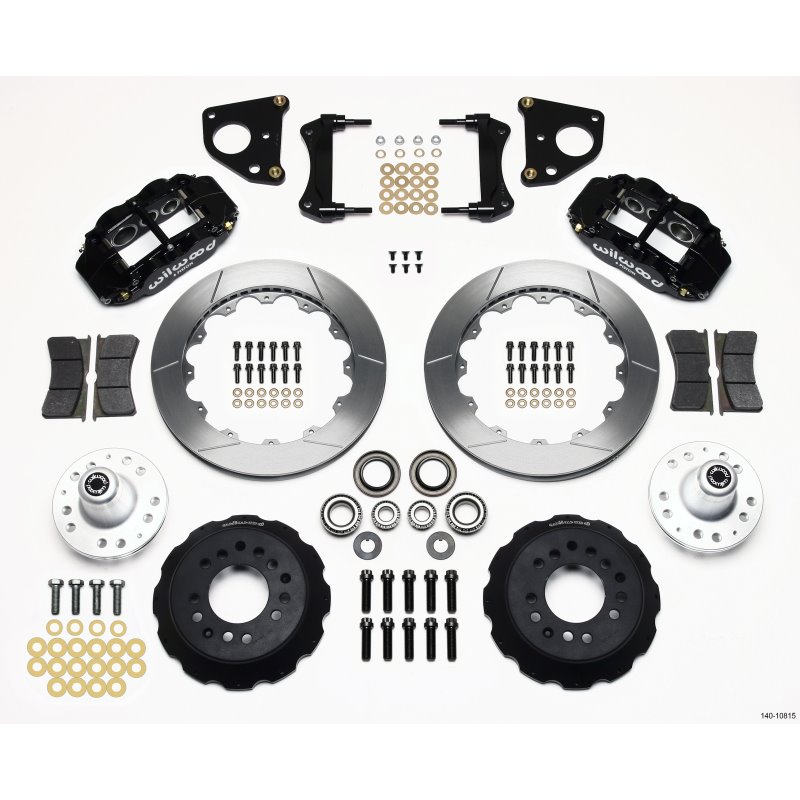 Wilwood Narrow Superlite 6R Front Hub Kit 12.88in 62-72 CDP B & E Body-Drum