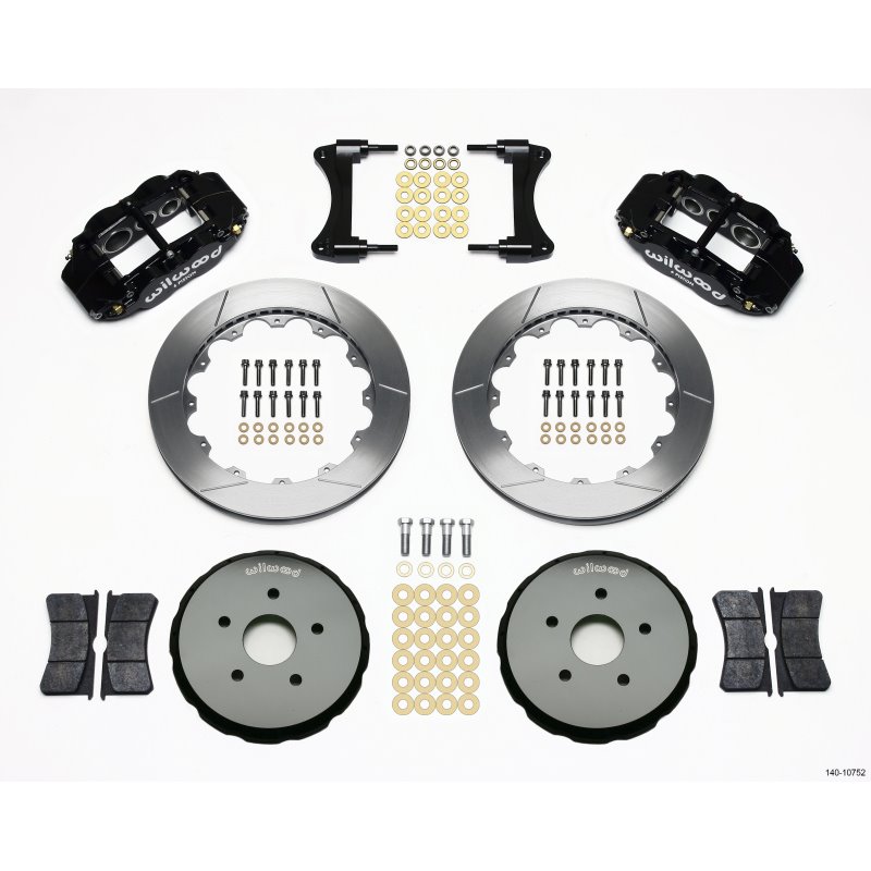 Wilwood Narrow Superlite 6R Front Hat Kit 12.88in 2008 Toyota Matrix