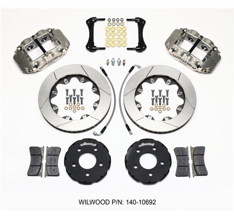 Wilwood Forged Superlite 4R ST BB Front Kit Road Race 94-04 Mustang