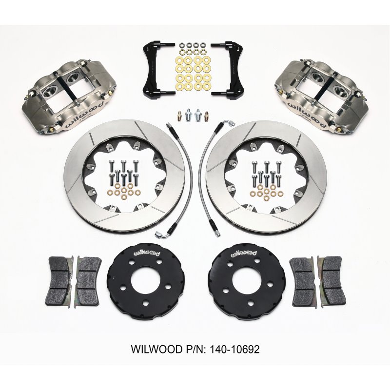 Wilwood Forged Superlite 4R ST BB Front Kit Road Race 94-04 Mustang