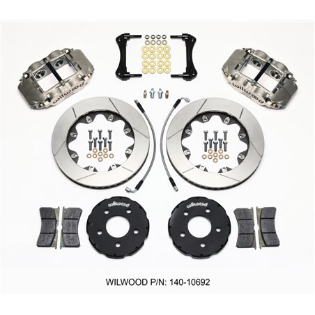 Wilwood Forged Superlite 4R ST BB Front Kit Road Race 94-04 Mustang