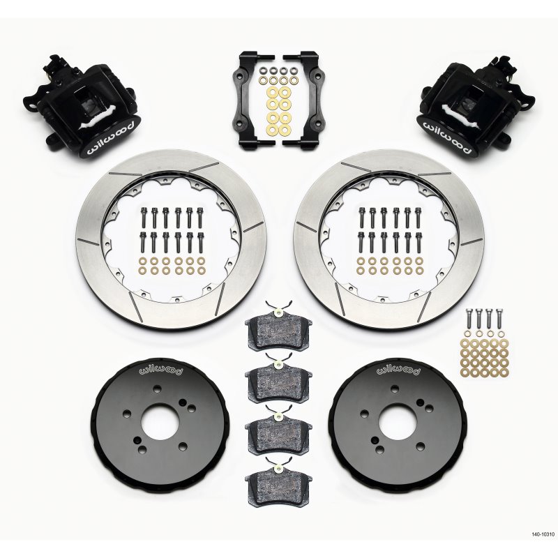 Wilwood Combination Parking Brake Rear Kit 12.88in Honda S2000