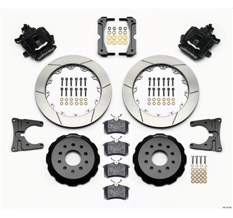 Wilwood Combination Parking Brake Rear Kit 12.88in 2005-2014 Mustang