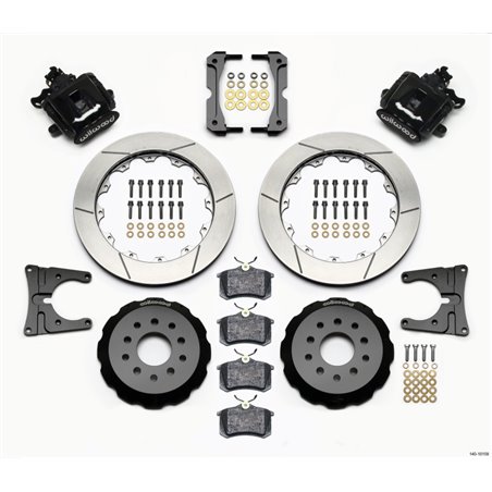 Wilwood Combination Parking Brake Rear Kit 12.88in 2005-2014 Mustang