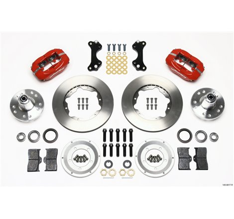 Wilwood Forged Dynalite Front Kit 11.00in Red WWE ProSpindle