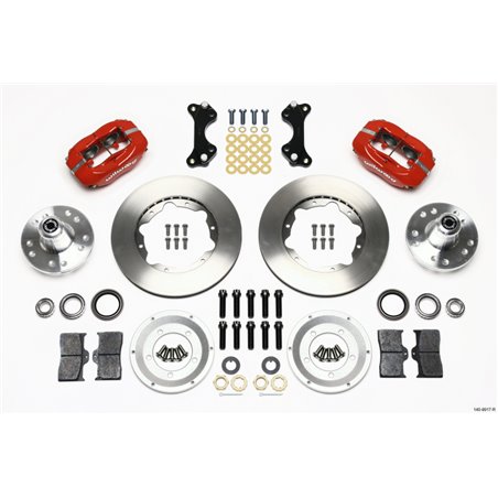 Wilwood Forged Dynalite Front Kit 11.00in Red WWE ProSpindle