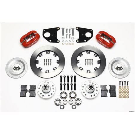 Wilwood Forged Dynalite Front Kit 12.19in Red 62-72 CDP B & E Body-Drum