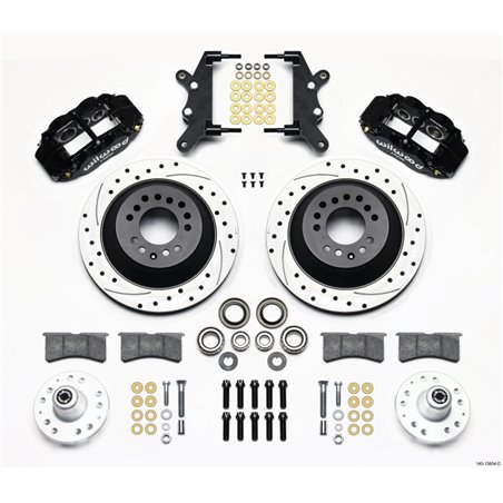 Wilwood Narrow Superlite 6R Front Hub & 1PC Rtr Kit 12.88in Dril 60-68 Ford / Mercury Full Size