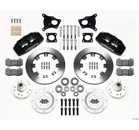 Wilwood Dynapro 6 Front Hub Kit 12.19in AMC 71-76 OE Disc w/o Bendix Brakes