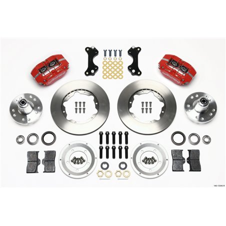 Wilwood Dynapro Dust-Boot Front Kit 11.00in Red WWE ProSpindle