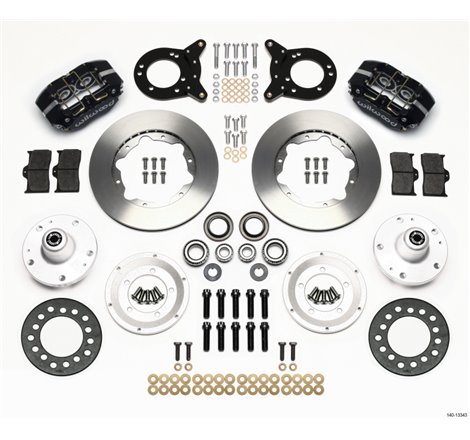 Wilwood Dynapro Dust-Boot Front Kit 11.00in 1965-1969 Mustang Disc & Drum Spindle