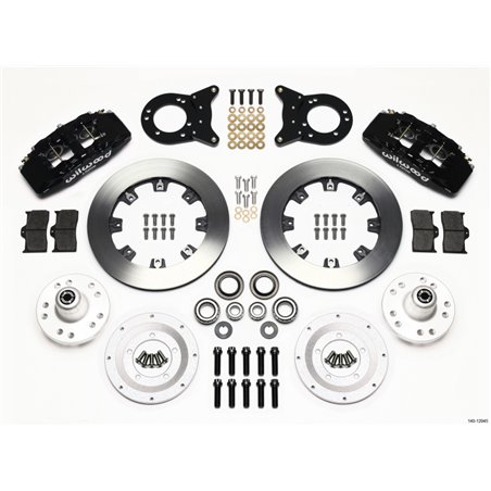 Wilwood Dynapro 6 Front Hub Kit 12.19in 1970-1973 Mustang Disc & Drum Spindle