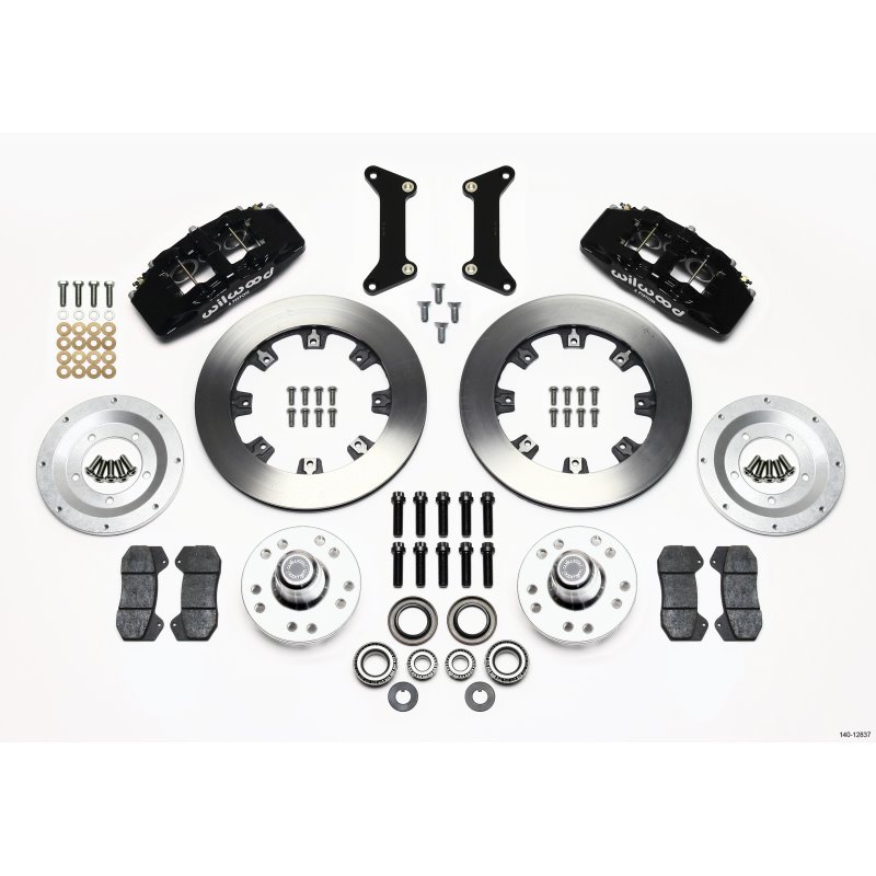 Wilwood Dynapro 6 Front Hub Kit 12.19in 79-87 GM G Body