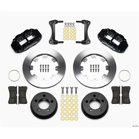 Wilwood Narrow Superlite 4R Front Kit 12.19in 87-89 Jeep YJ