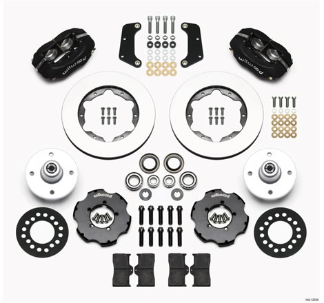 Wilwood Forged Dynalite Front Kit 10.75in 64-65 Mustang 6 Cylinder 4-lug