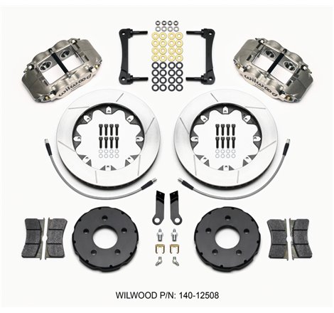 Wilwood Forged Superlite 4R ST BB Front Kit Road Race 2005-2014 Mustang