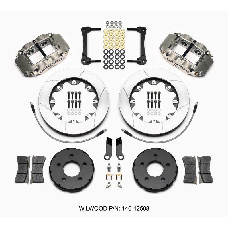 Wilwood Forged Superlite 4R ST BB Front Kit Road Race 2005-2014 Mustang