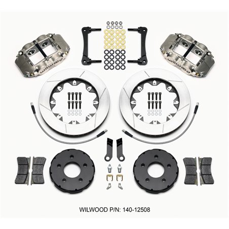 Wilwood Forged Superlite 4R ST BB Front Kit Road Race 2005-2014 Mustang