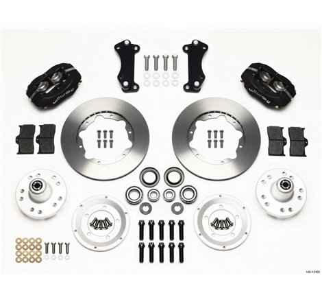 Wilwood Forged Dynalite Front Kit 11.00in Heidts Tri -5 2 inch Drop Spindle