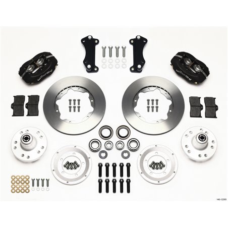 Wilwood Forged Dynalite Front Kit 11.00in Heidts Tri -5 2 inch Drop Spindle