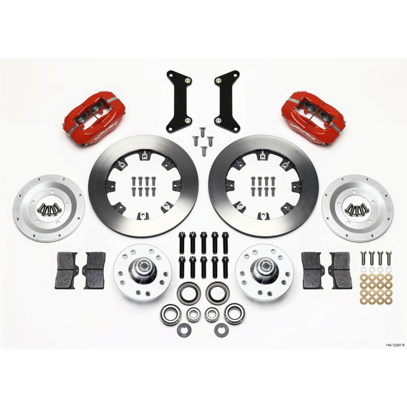 Wilwood Forged Dynalite Front Kit 12.19in Red 79-87 GM G Body