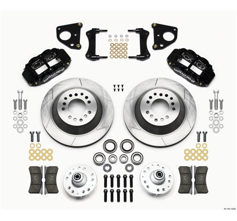 Wilwood Narrow Superlite 6R Front Hub & 1PC Rtr Kit 12.88in 62-72 CDP B & E Body-Drum