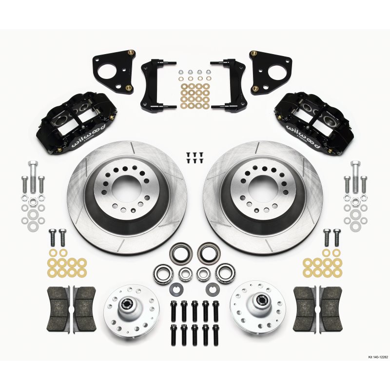 Wilwood Narrow Superlite 6R Front Hub & 1PC Rtr Kit 12.88in 62-72 CDP B & E Body-Drum