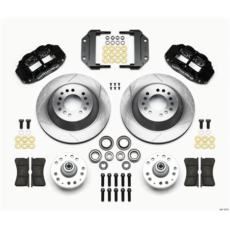 Wilwood Narrow Superlite 6R Front Hub & 1PC Rtr Kit 12.88in Magnum Force Drop Spindle