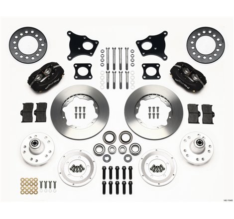 Wilwood Forged Dynalite Front Kit 11.00in AMC 71-76 OE Disc w/o Bendix Brakes