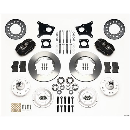 Wilwood Forged Dynalite Front Kit 11.00in AMC 71-76 OE Disc w/o Bendix Brakes