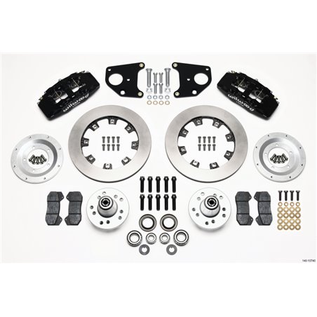 Wilwood Dynapro 6 Front Hub Kit 12.19in 62-72 CDP B & E Body-Drum