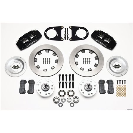 Wilwood Dynapro 6 Front Hub Kit 12.19in 37-48 Ford Psgr. Car Spindle