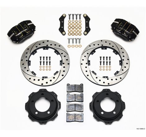 Wilwood Dynapro Rear Kit 12.19in Drilled Backdraft Cobra (BMW E36 Based)