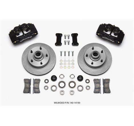 Wilwood Forged Dynalite Front Kit 11.72in 1 PC Rotor&Hub Ford F100 1948-1956