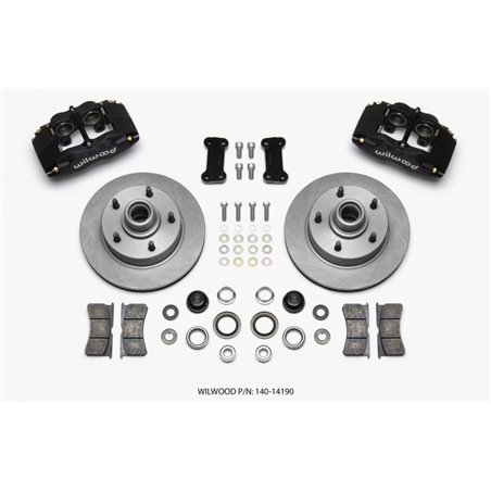 Wilwood Forged Dynalite Front Kit 11.72in 1 PC Rotor&Hub Ford F100 1948-1956