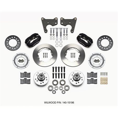 Wilwood Forged Dynalite Front Kit 11.00in 65-72 CDP C Body -Drum