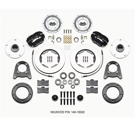 Wilwood Forged Dynalite-M Front Kit 10.75in 1950-1955 MG-TD/TF