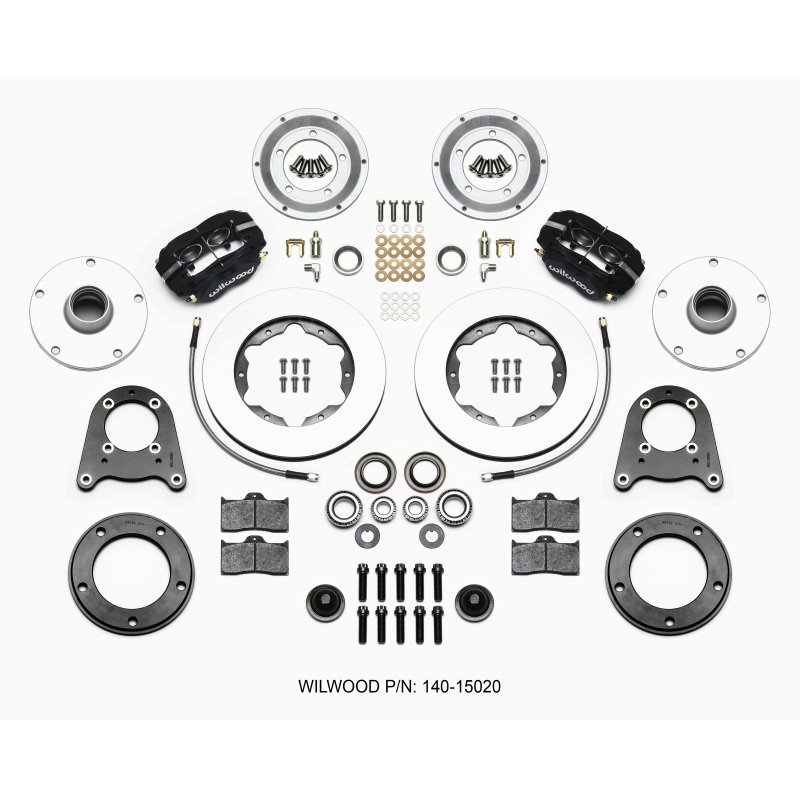 Wilwood Forged Dynalite-M Front Kit 10.75in 1950-1955 MG-TD/TF