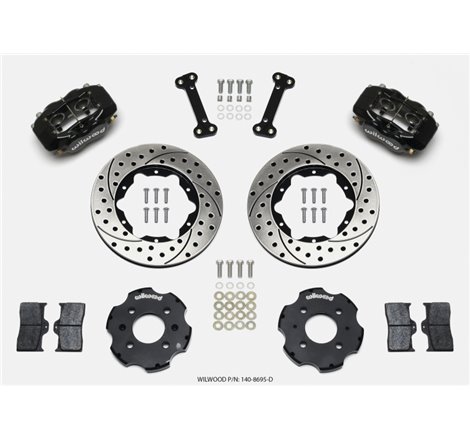 Wilwood Forged Dynalite Front Hat Kit 11.00in Drilled Integra/Civic w/Fac.240mm Rtr