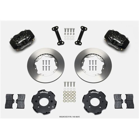 Wilwood Forged Dynalite Front Hat Kit 11.00in Integra/Civic w/Fac.240mm Rtr