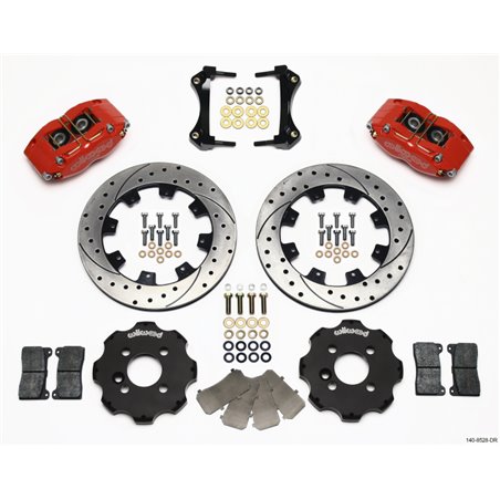 Wilwood Dynapro Radial Front Kit 12.19in Drilled Red Mini Cooper