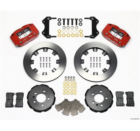 Wilwood Dynapro Radial Front Kit 12.19in Red 99-03 Jetta IV & Golf IV