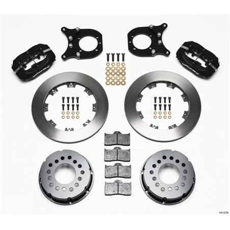 Wilwood Forged Dynalite P/S Rear Kit Chev 12 Bolt w/Clip Eliminator