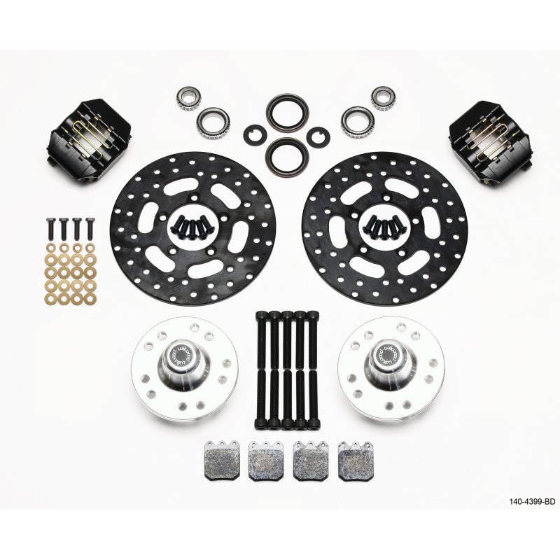 Wilwood Dynalite Single Front Drag Kit Drilled Rotor Chassis Eng. Strut