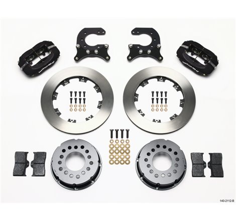 Wilwood Forged Dynalite P/S Rear Kit Chev 12 Bolt w C-Clips