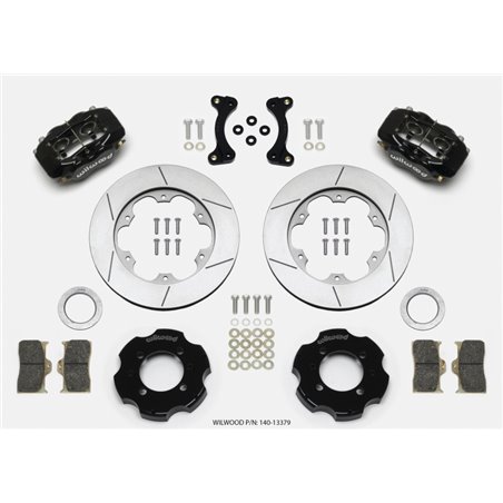 Wilwood Forged Dynalite Front Hat Kit 11.00in GT Rotor 95-05 Miata