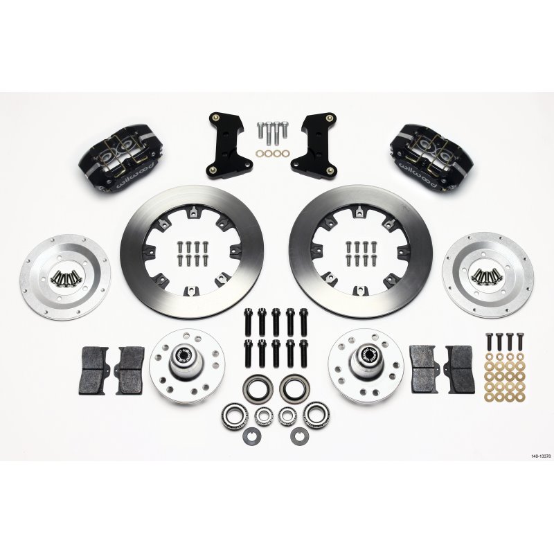 Wilwood Dynapro Dust-Boot Front Kit 12.19in 74-80 Pinto/Mustang II Disc Spindle only