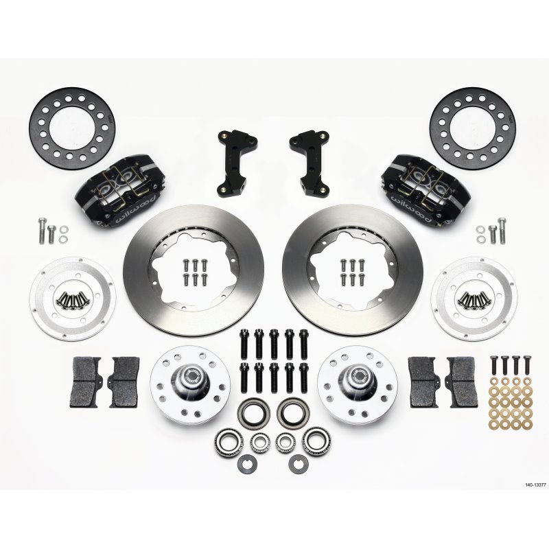 Wilwood Dynapro Dust-Boot Front Kit 11.00in 74-80 Pinto/Mustang II Disc Spindle only